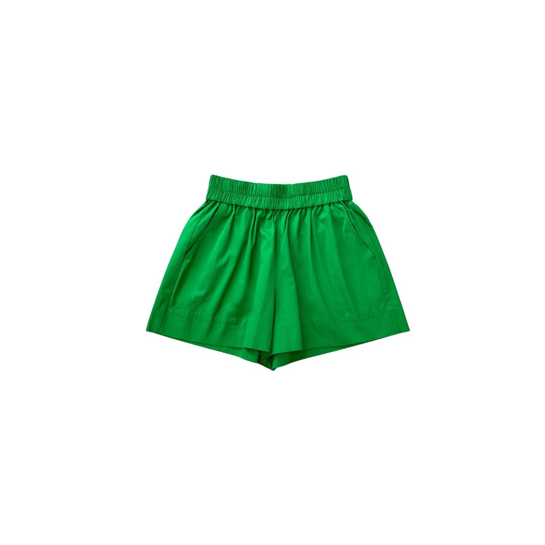 NOIZ N4SP3 High-Waisted Wide Shorts in Cotton