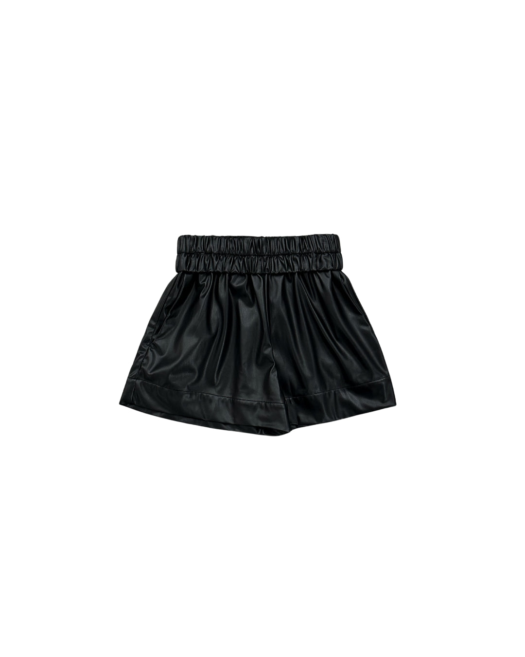 NOIZ N5SP2 Stretch Casual Leather Shorts