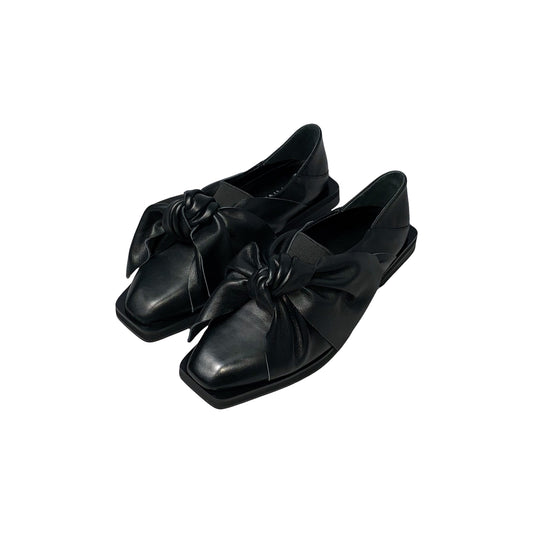 A-JANE Ronny Maxi Bow Slip-on Loafers