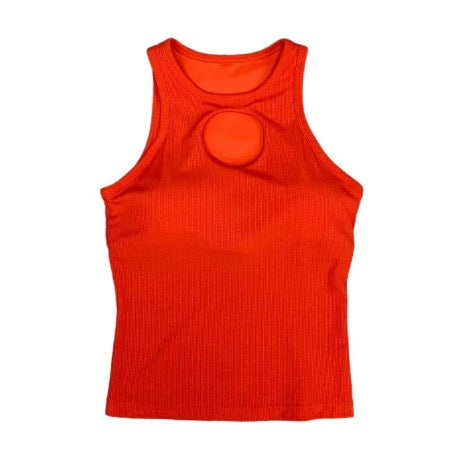 A-JANE Ron Hollow Padded Tank Top