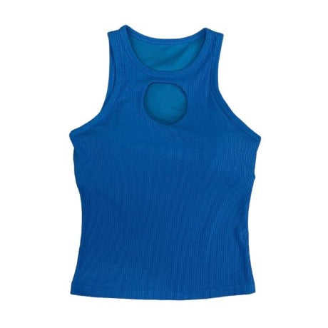 A-JANE Ron Hollow Padded Tank Top